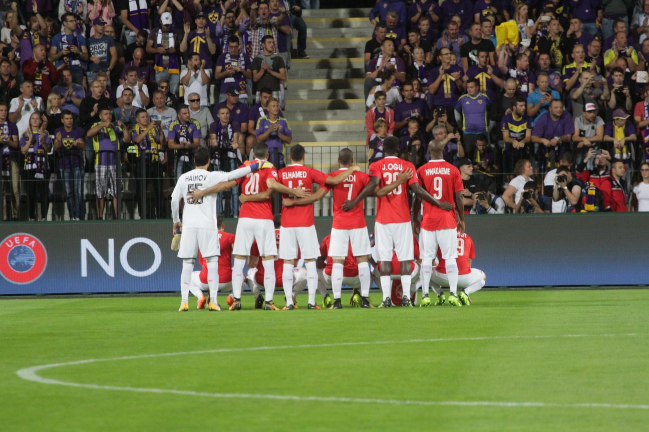 ההרכב הפותח של באר שבע במבט מאחור. שלושה בלמים (צילום: בן בודה)